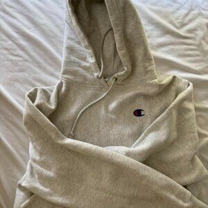 Champion Women's Grey Hoodie